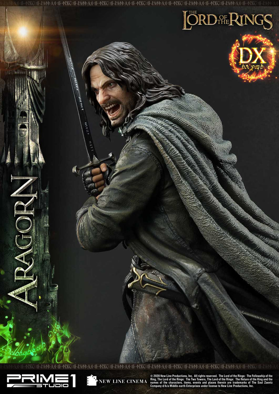 Prime 1 Studio Aragorn Lord of the Rings Deluxe Edition