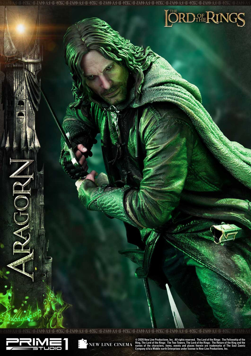 Prime 1 Studio Aragorn Lord of the Rings Deluxe Edition