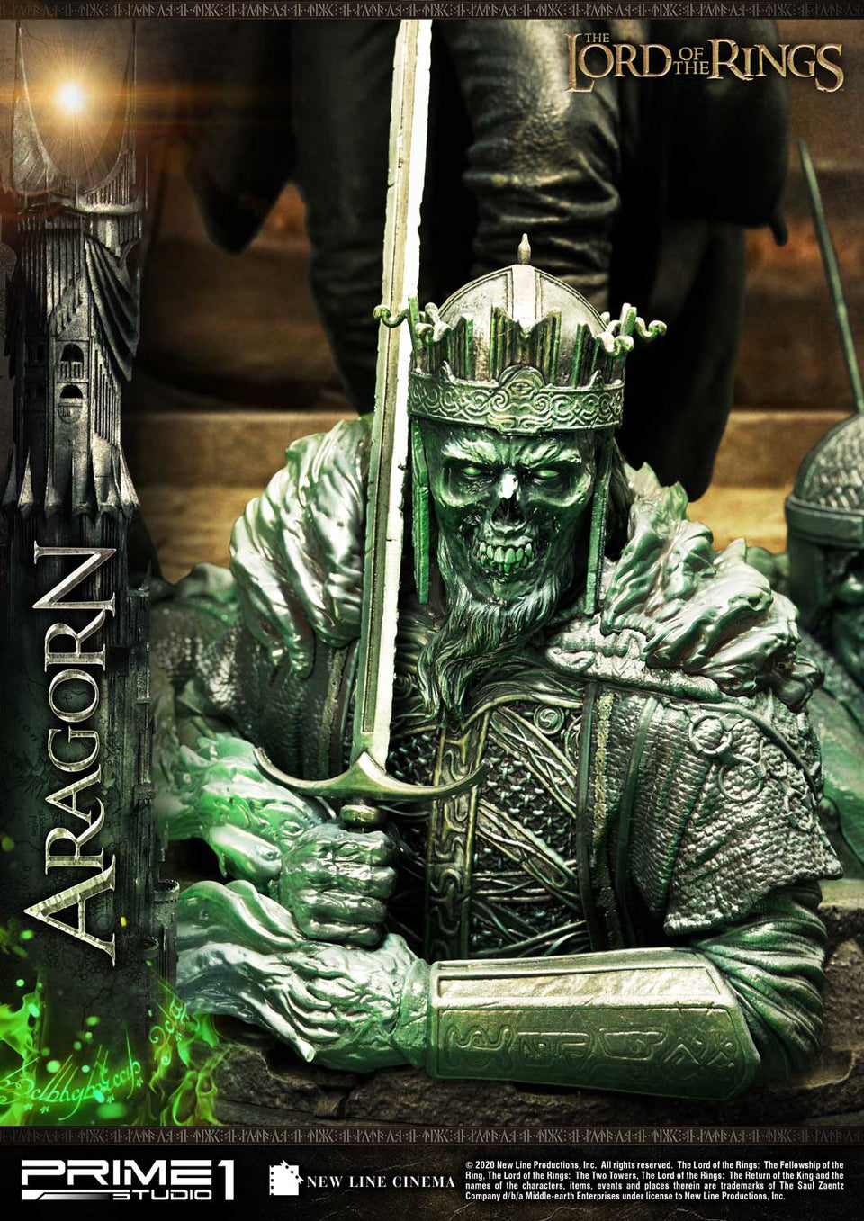 Prime 1 Studio Aragorn Lord of the Rings Deluxe Edition