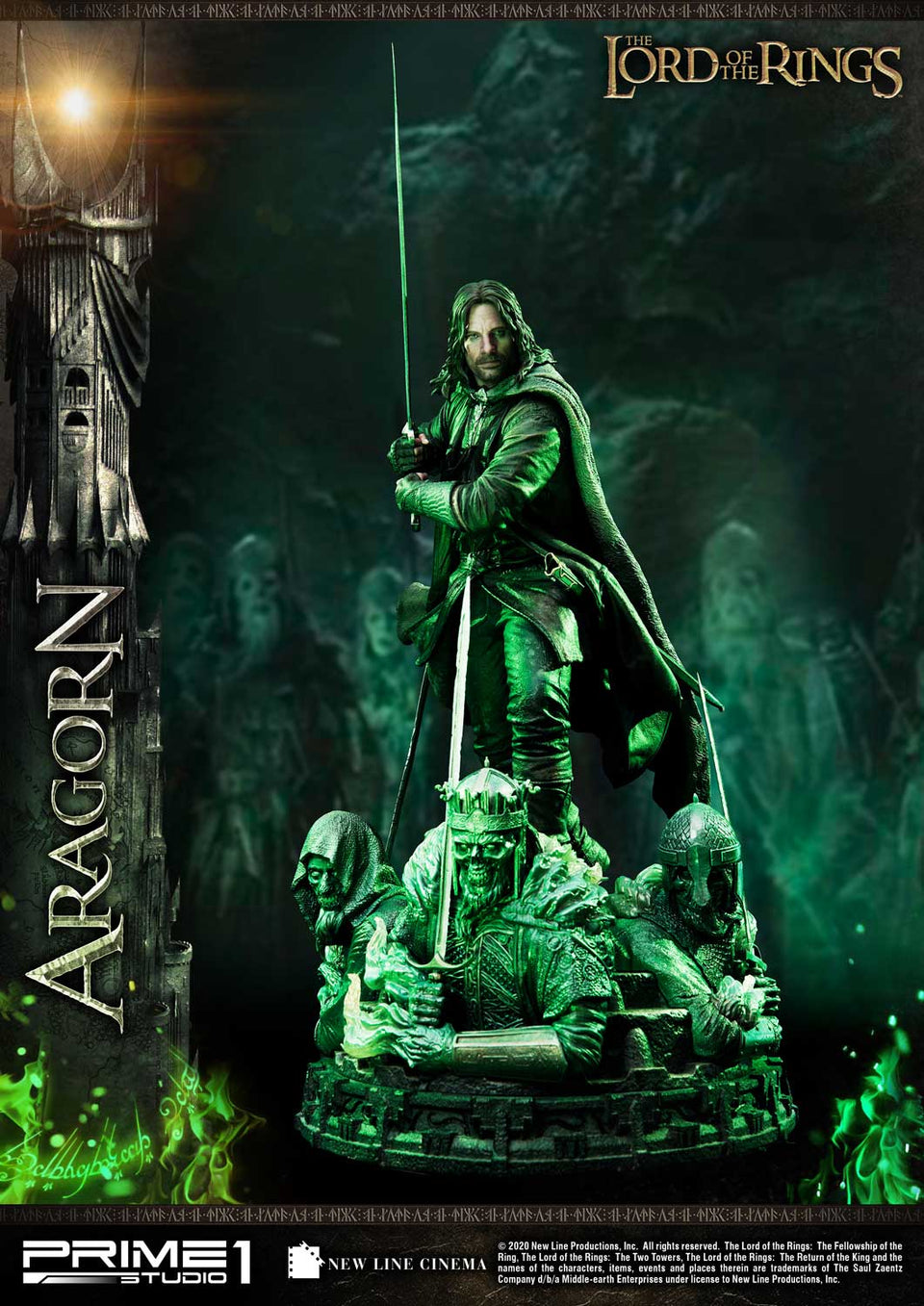 Prime 1 Studio Aragorn Lord of the Rings Deluxe Edition