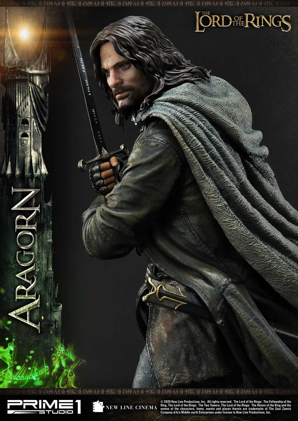 Prime 1 Studio Aragorn Lord of the Rings Deluxe Edition