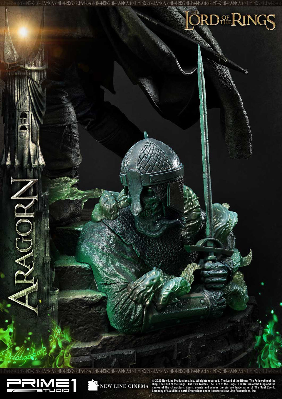 Prime 1 Studio Aragorn Lord of the Rings Deluxe Edition