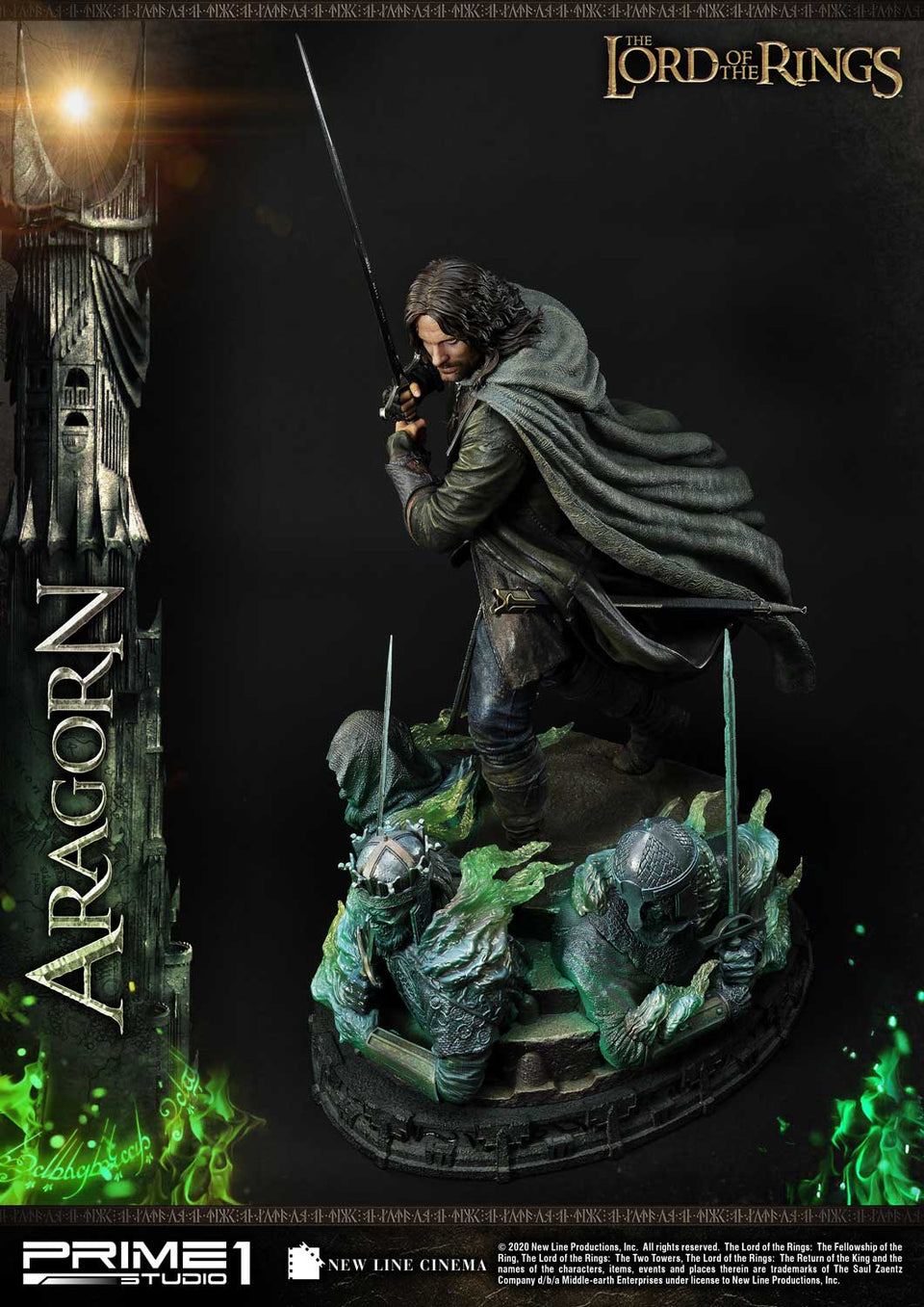 Prime 1 Studio Aragorn Lord of the Rings Deluxe Edition