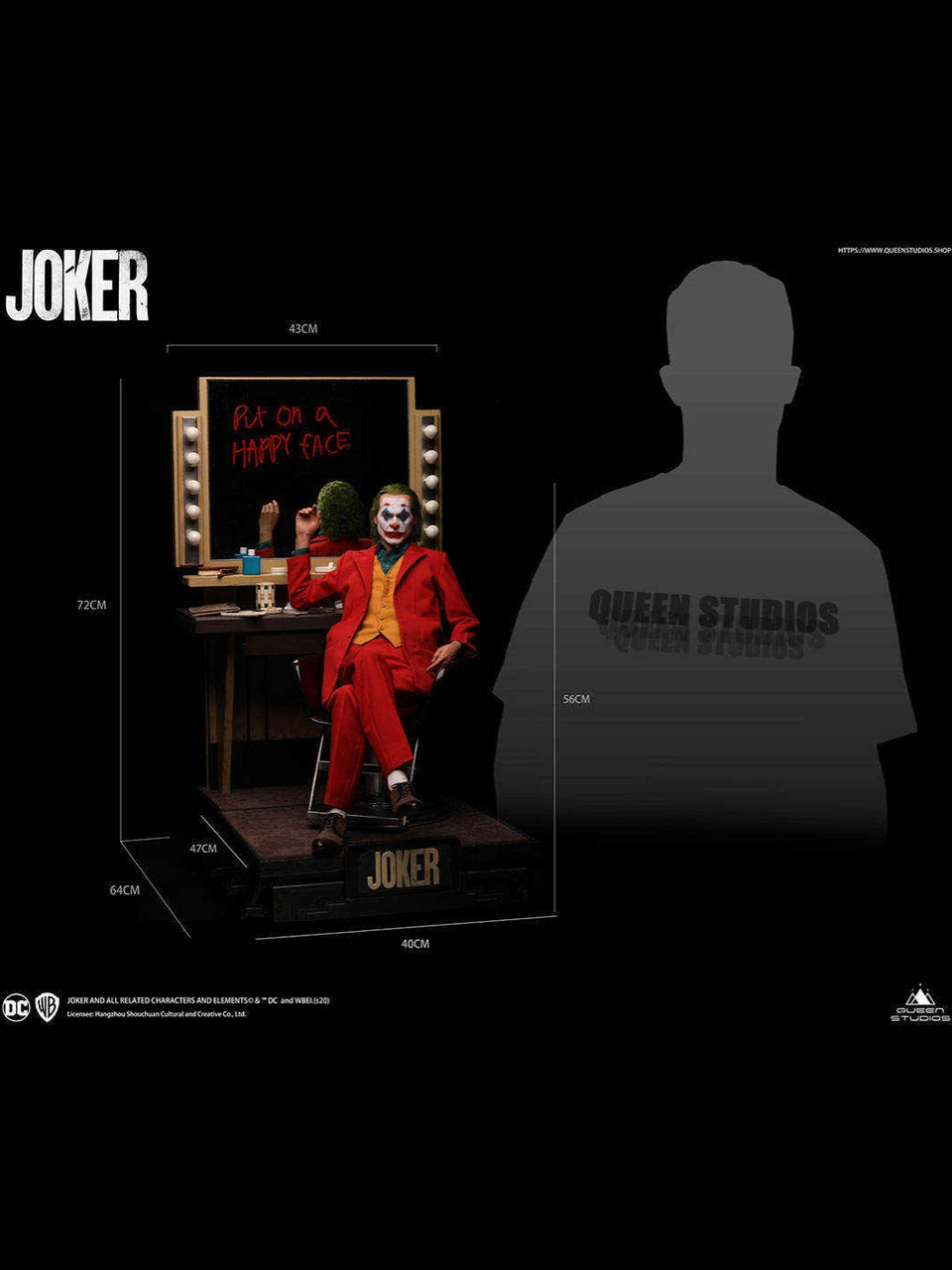 Queen Studios Joker Phoenix 1:3 Scale Statue (3 Versions)