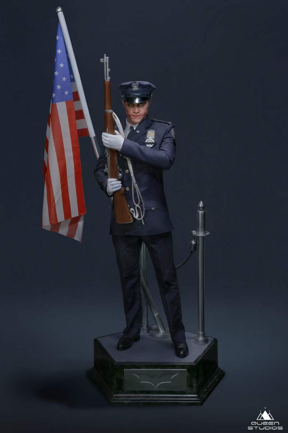 Queen Studios Joker - Police Uniform (Sculpted Hair) 1/6 Scale Statue
