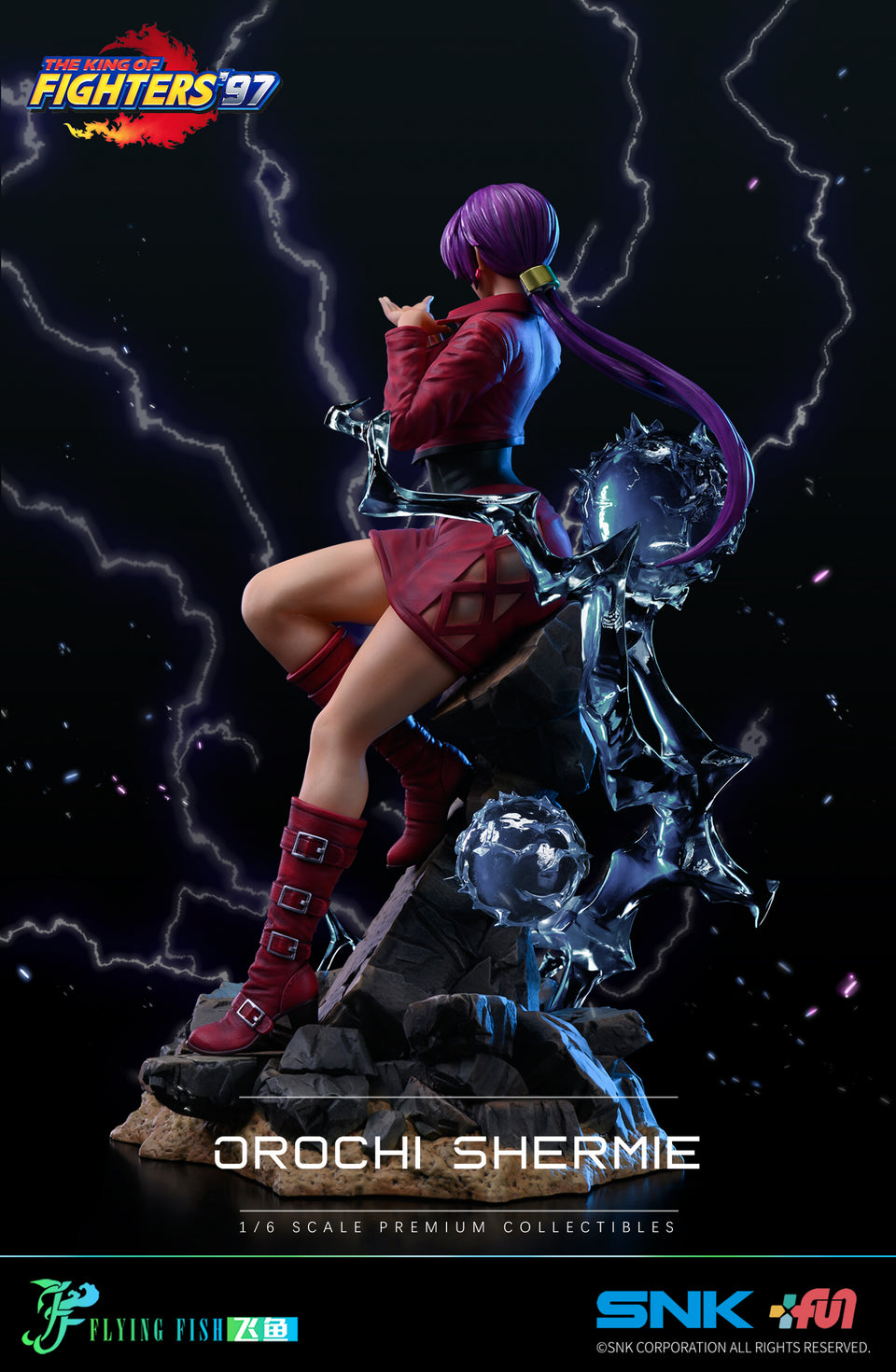 Flying Fish Studio King of Fighters 97 (Orochi Shermie) 1/6 Scale Statue