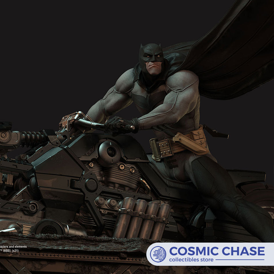 XM Studios Batman: White Knight (Batcycle Edition) 1/4 Scale Statue
