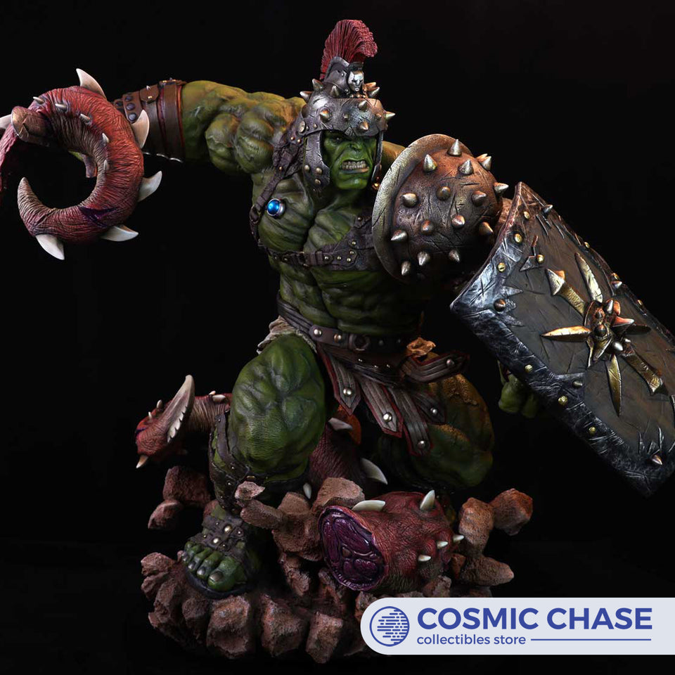 XM Studios Planet Hulk 1/4 Scale Statue โ Cosmic Chase