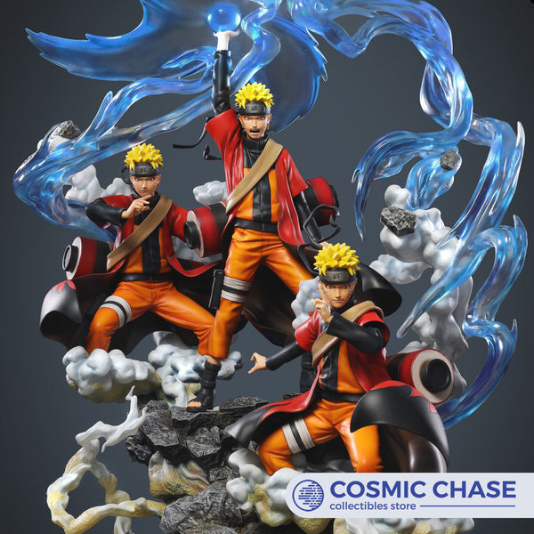 Hex Collectibles Uzumaki Naruto (Senjutsu Futon RasenShuriken) 1:8