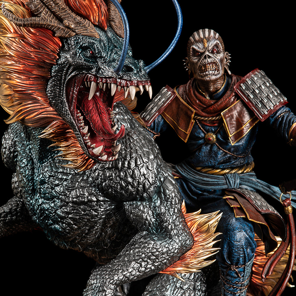 XM Studios Eddie X The Chinese Dragon 2016 The Book Of Souls World Tour 1:4 Scale Statue