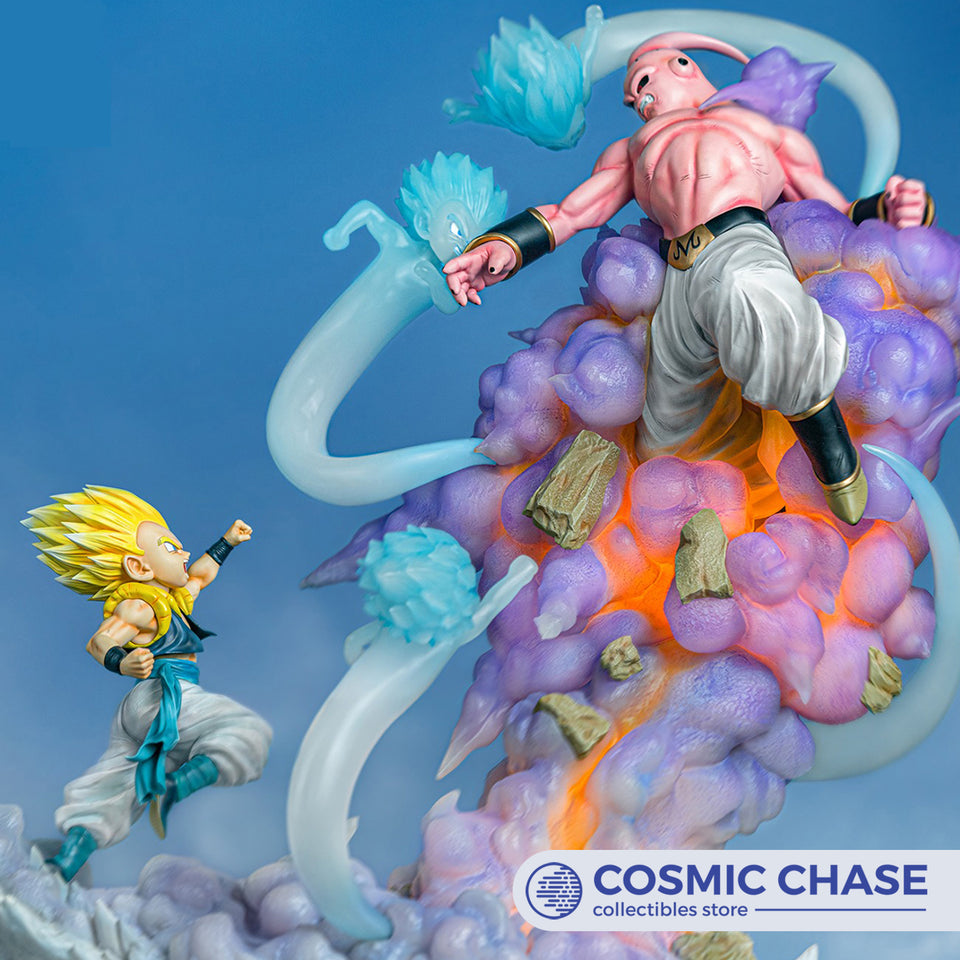 Infinity Studio Gotenks vs Majin Buu (Dragon Ball) 1/6 Scale Statue