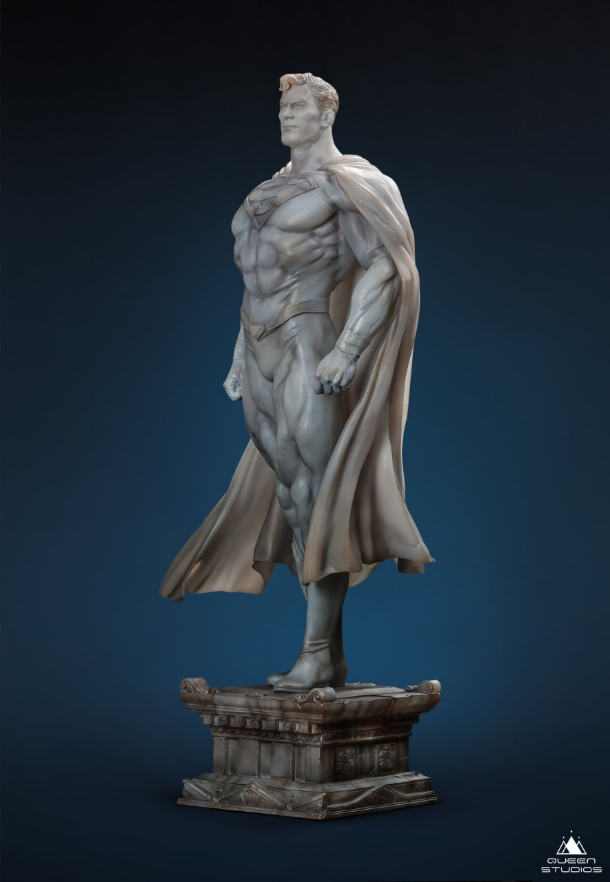 Queen Studios Superman (Museum Series) 1/4 Scale Statue – Cosmic Chase ...