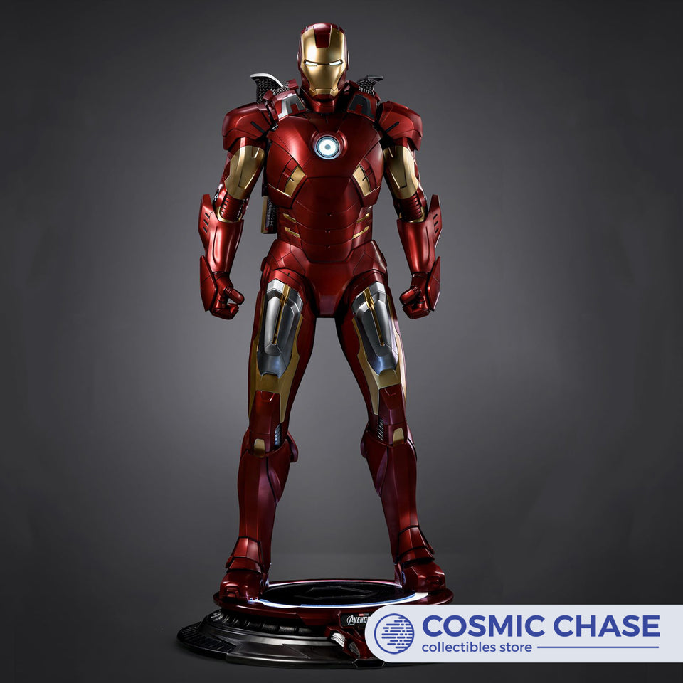 Queen Studios Iron Man Mark 7 Lifesize Scale Statue