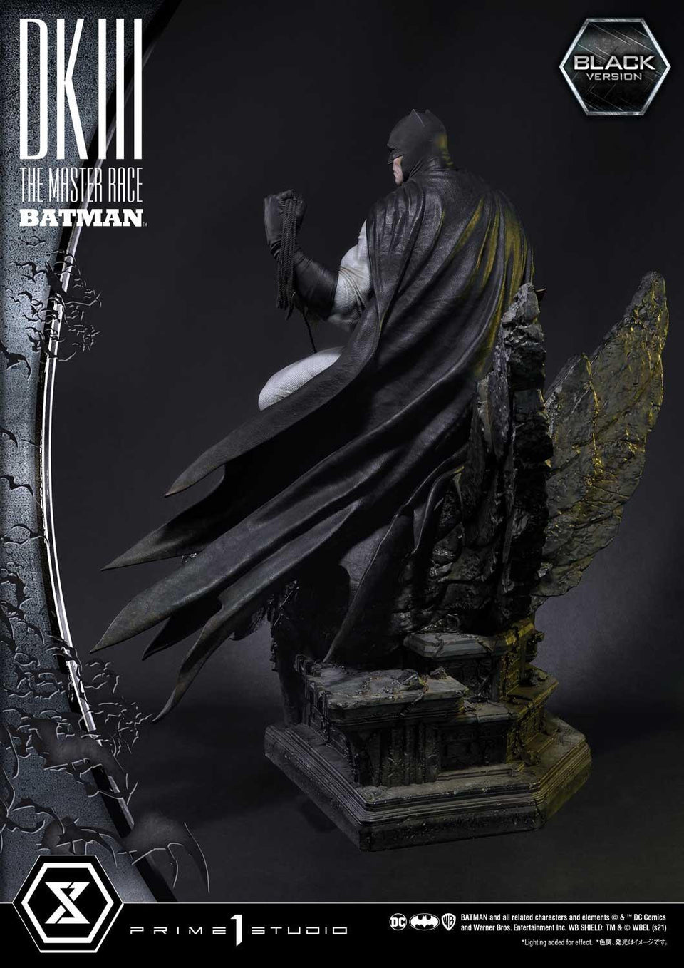 Prime 1 Studio Batman Dark Knight III The Master Race (Black Version) 1/3 Scale Statue