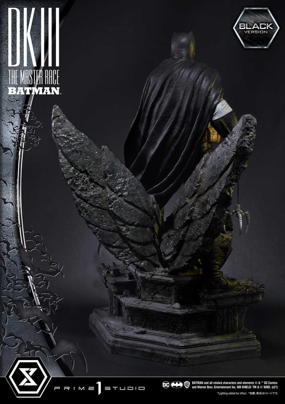 Prime 1 Studio Batman Dark Knight III The Master Race (Black Version) 1/3 Scale Statue