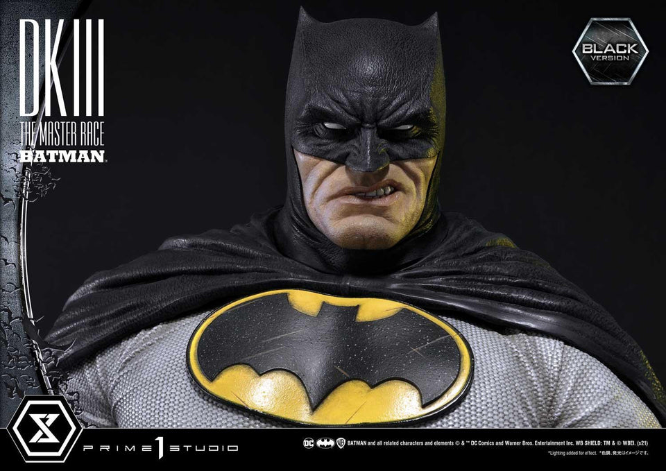 Prime 1 Studio Batman Dark Knight III The Master Race (Black Version) 1/3 Scale Statue