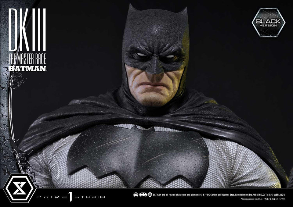 Prime 1 Studio Batman Dark Knight III The Master Race (Black Version) 1/3 Scale Statue