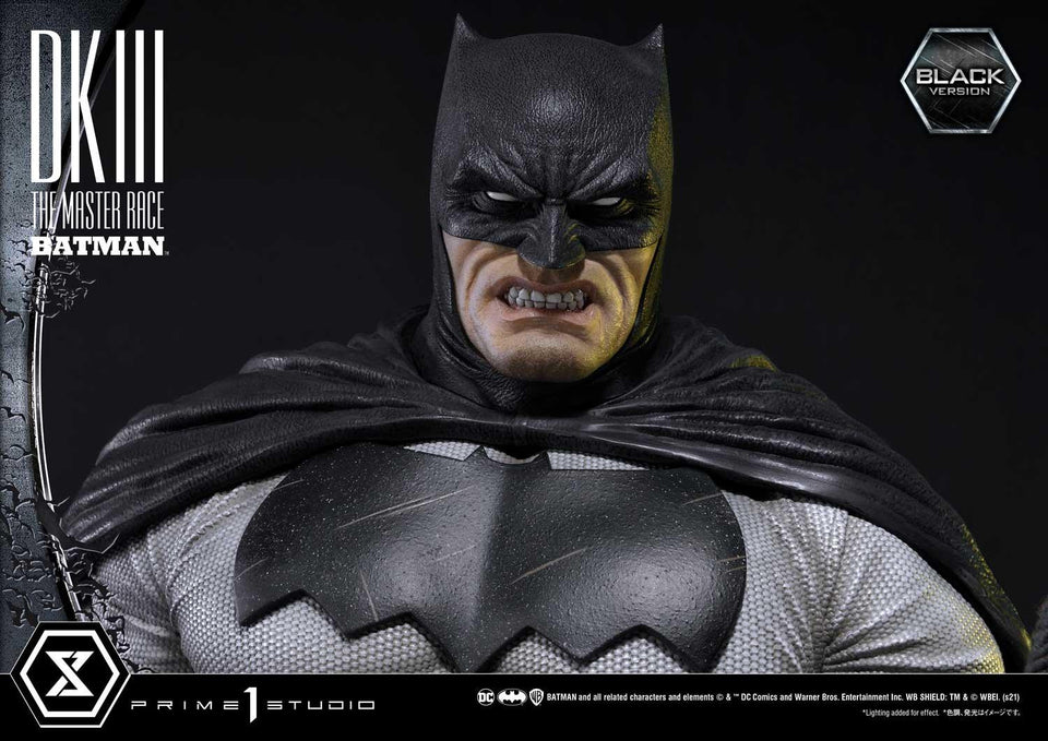 Prime 1 Studio Batman Dark Knight III The Master Race (Black Version) 1/3 Scale Statue