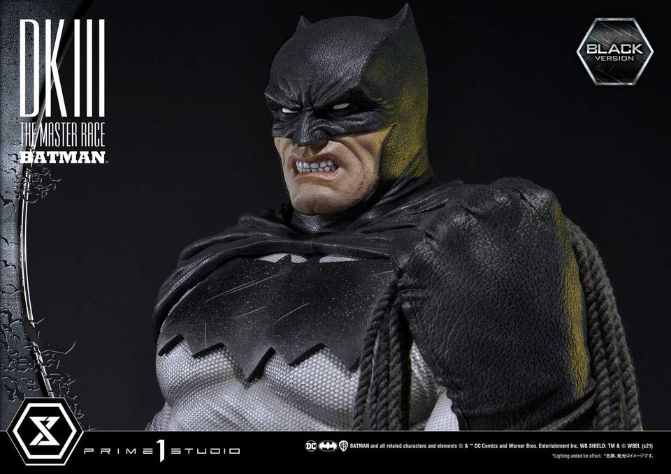 Prime 1 Studio Batman Dark Knight III The Master Race (Black Version) 1/3 Scale Statue