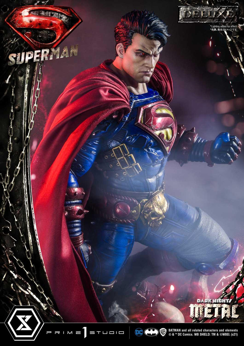 Prime 1 Museum Masterline Dark Nights: Metal (Comics) Superman (Deluxe Version) 1/3 Scale Statue