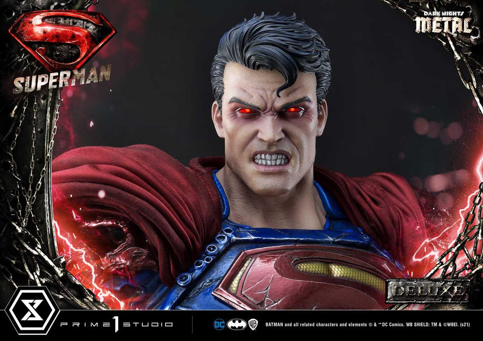 Prime 1 Museum Masterline Dark Nights: Metal (Comics) Superman (Deluxe Version) 1/3 Scale Statue
