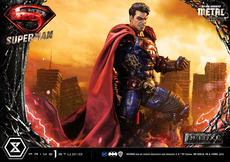 Prime 1 Museum Masterline Dark Nights: Metal (Comics) Superman (Deluxe Version) 1/3 Scale Statue