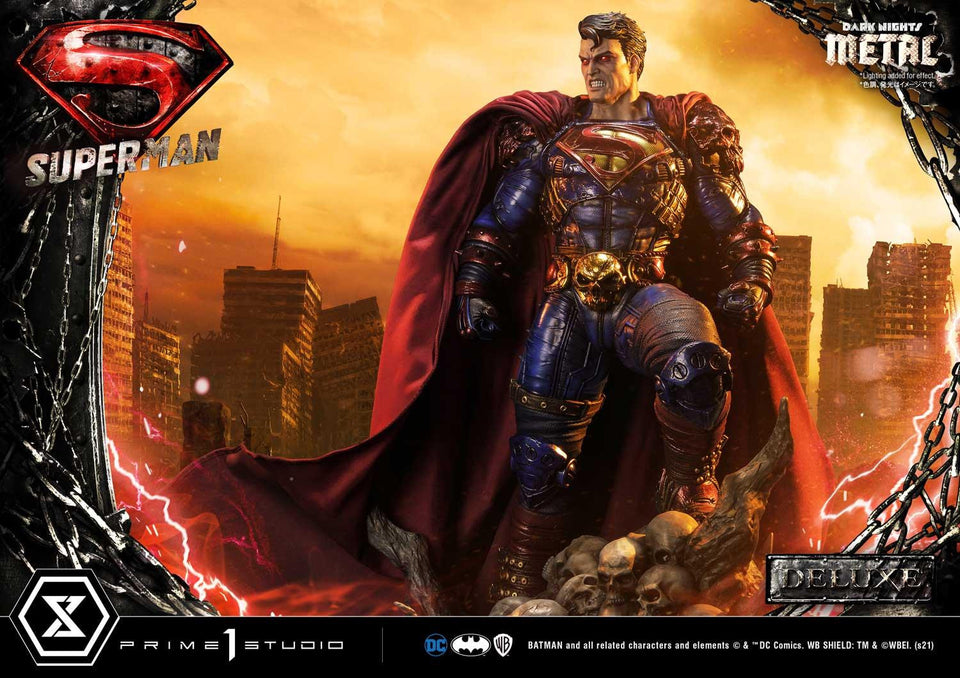 Prime 1 Museum Masterline Dark Nights: Metal (Comics) Superman (Deluxe Version) 1/3 Scale Statue