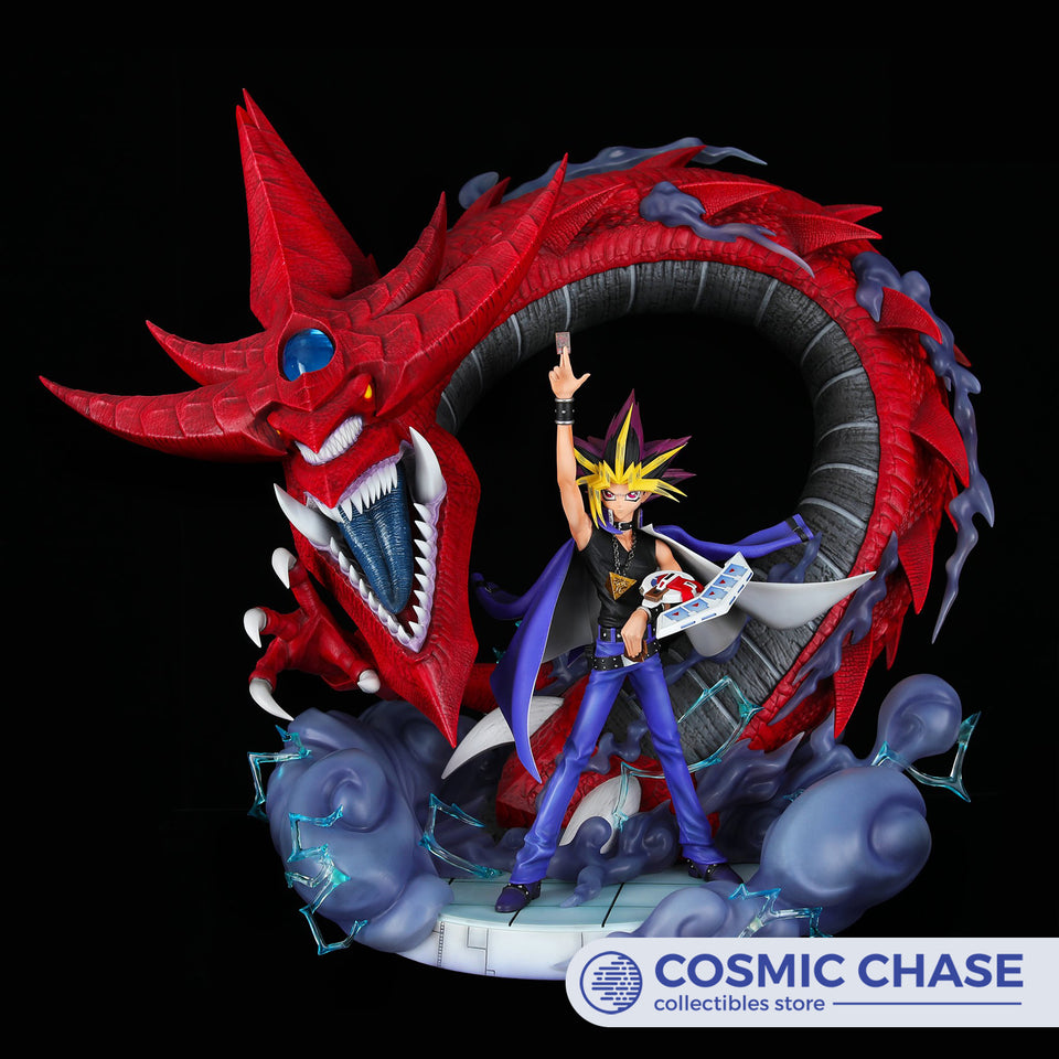 Take Corp Studio Yami Yugi and Slifer the Sky Dragon 1/6 Scale Statue
